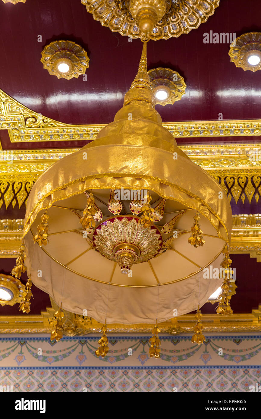 Bangkok, Thailand. Wat Traimit, Tempel des Goldenen Buddha. Stockfoto