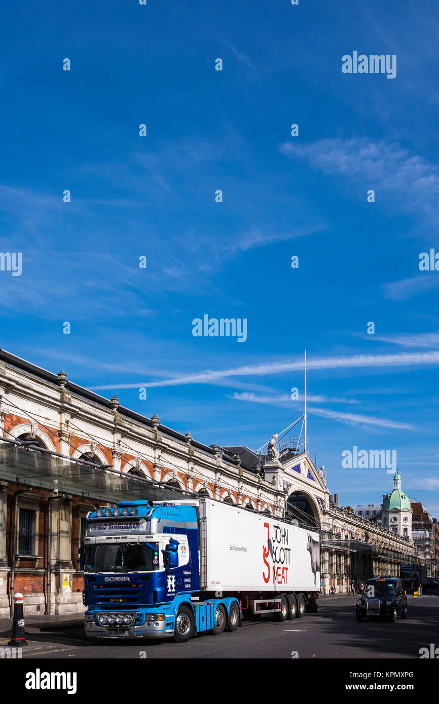 Smithfield Fleischmarkt, City of London, England, Großbritannien Stockfoto