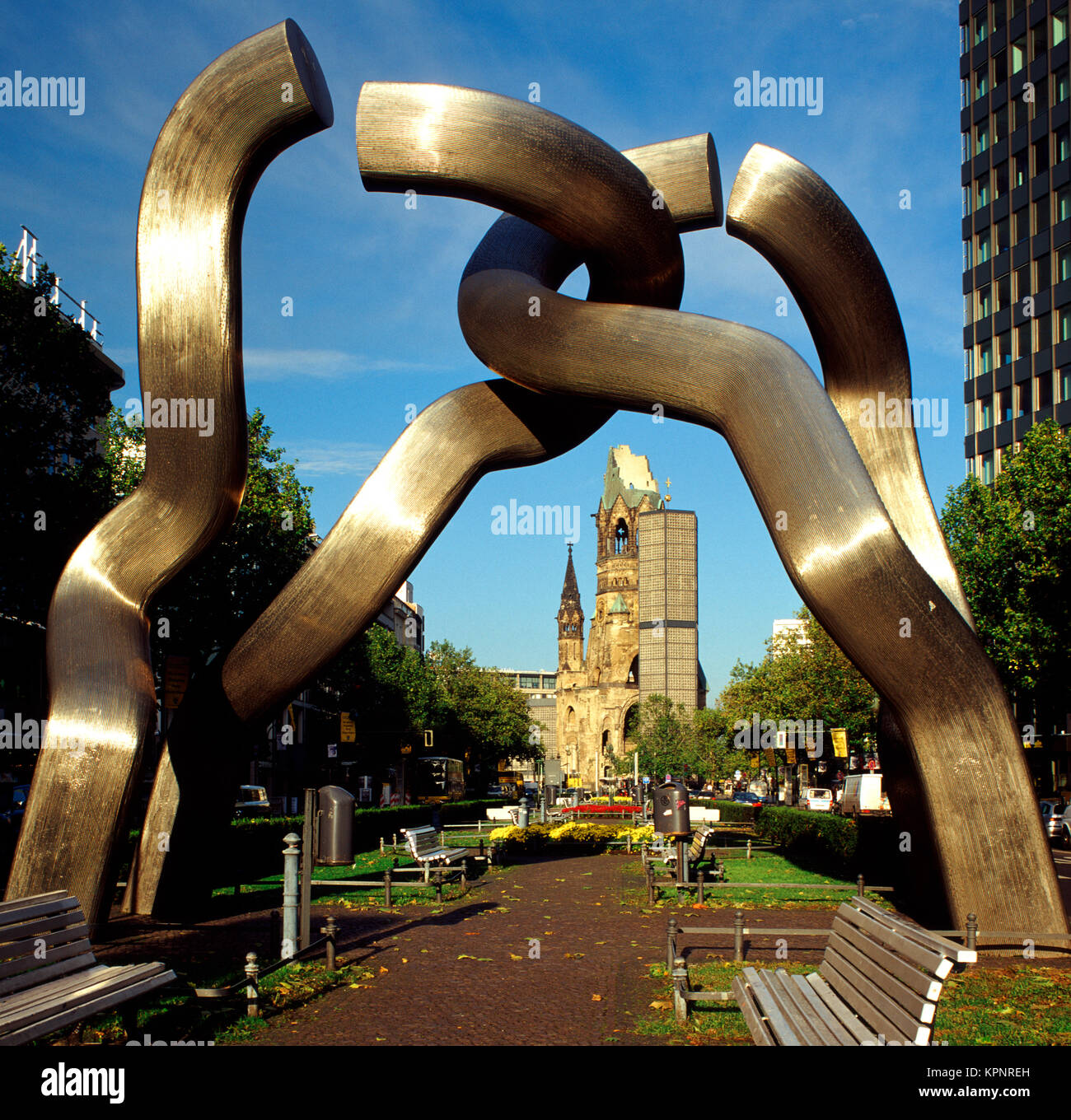 Die Berliner Skulptur, Berlin, Deutschland Stockfoto