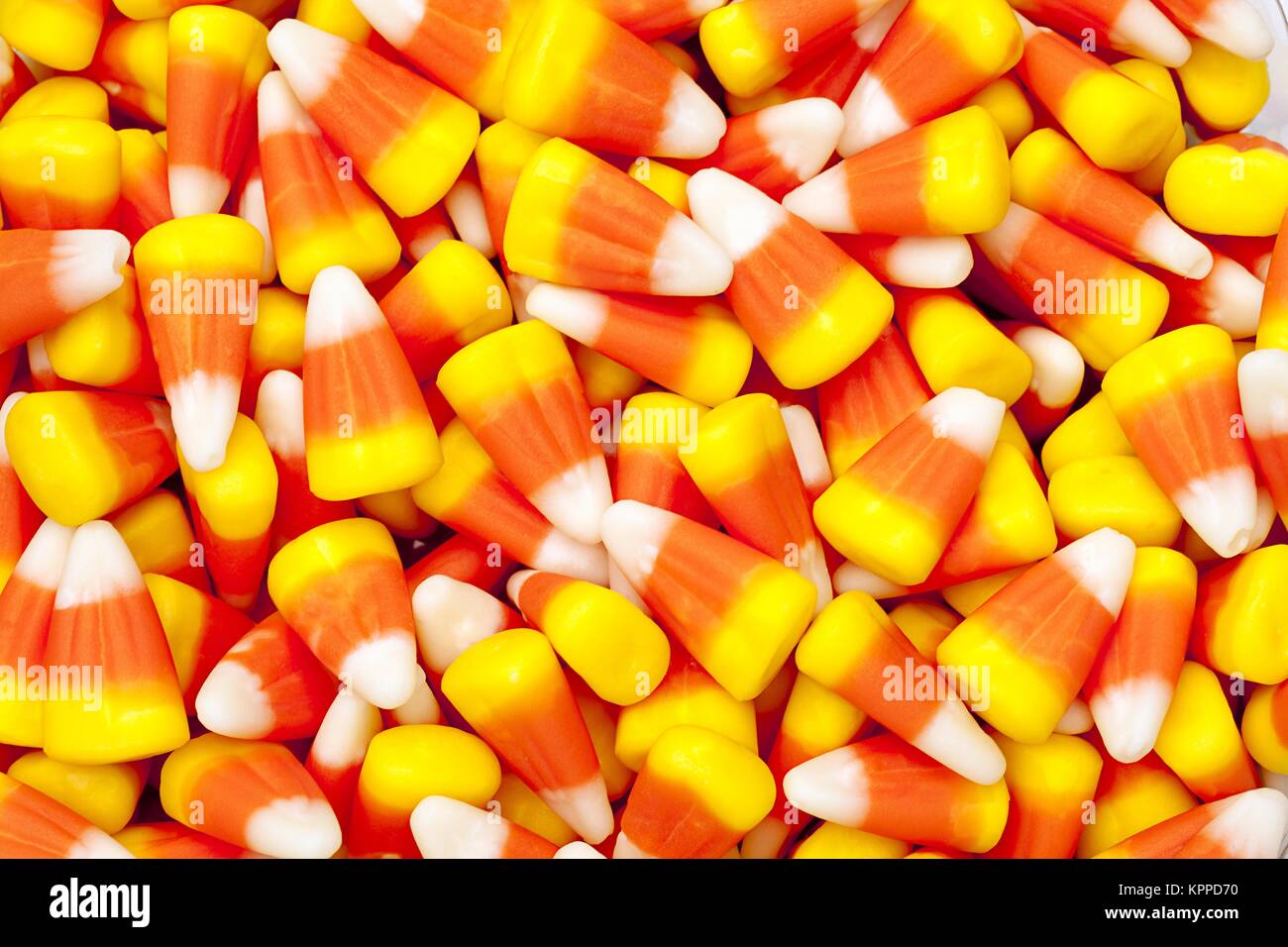 Halloween Candy corn Stockfoto