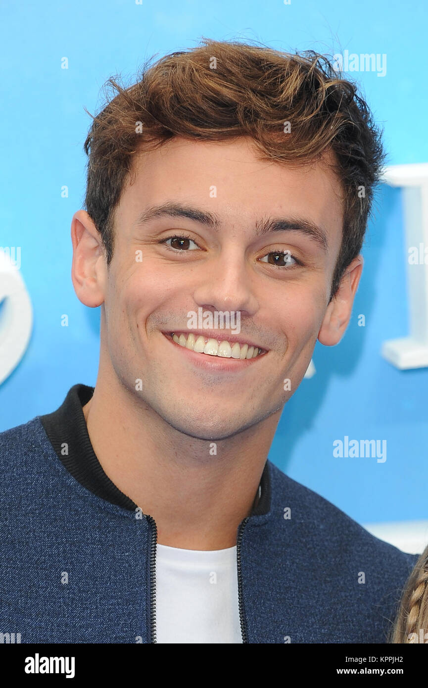 Tom Daley besucht Großbritannien Galavorstellung des Findens Dory im Odeon Leicester Square in London. 10. Juli 2016 © Paul Treadway Stockfoto