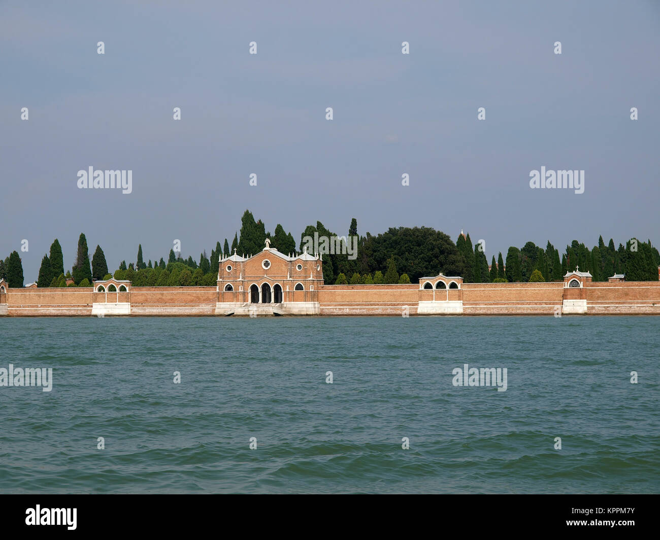 Venedig - San Michele Island, Friedhof, Stockfoto