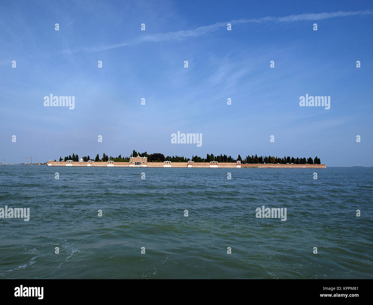 Venedig - San Michele Island, Friedhof, Stockfoto