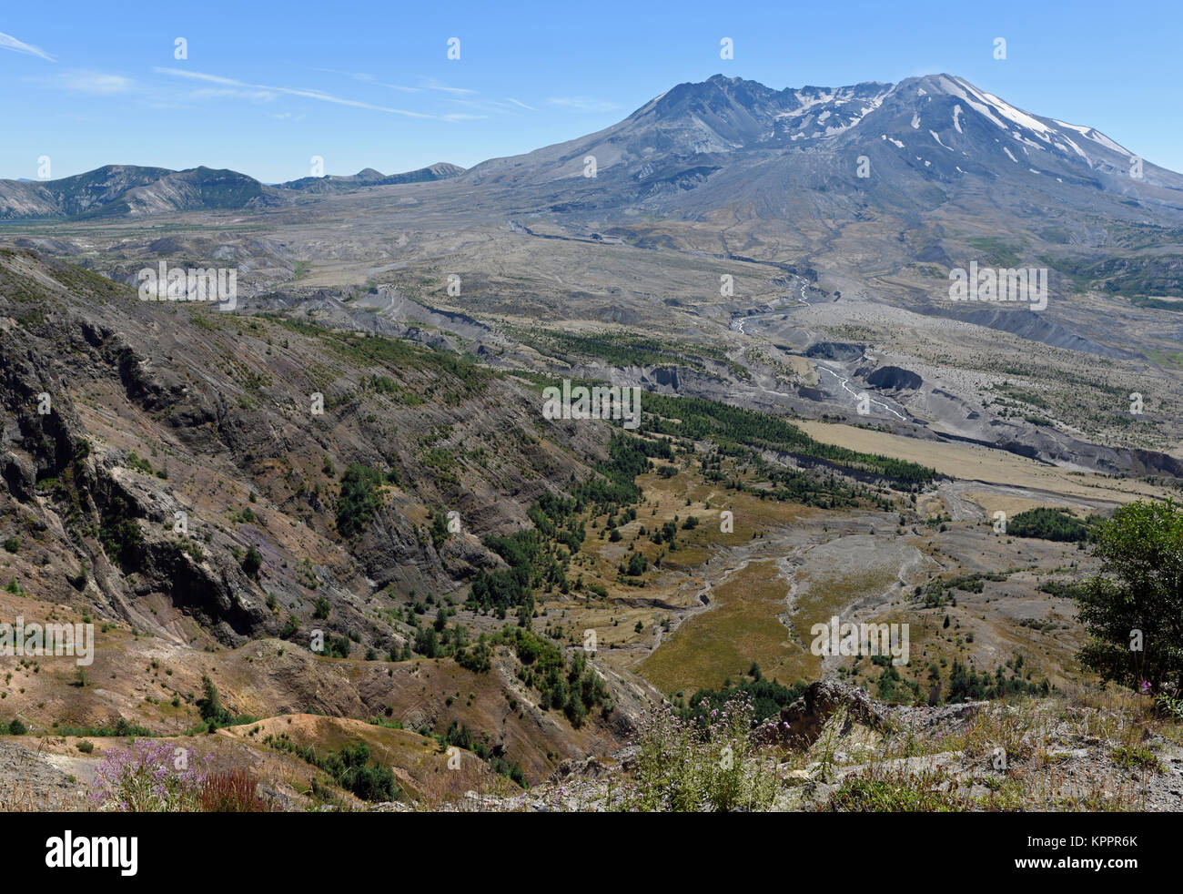 Der Vulkan Mount St. Helens im Staat Washington, USA Stockfoto