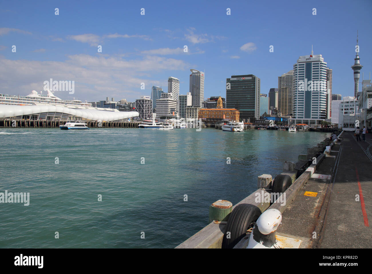 Neuseeland Auckland skyline Stockfoto