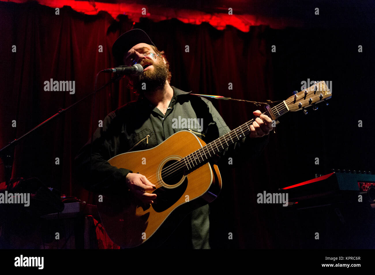 Piktischen Trail (Johnny Lynch) im Konzert an die Trades Club, Halifax, West Yorkshire, UK Stockfoto