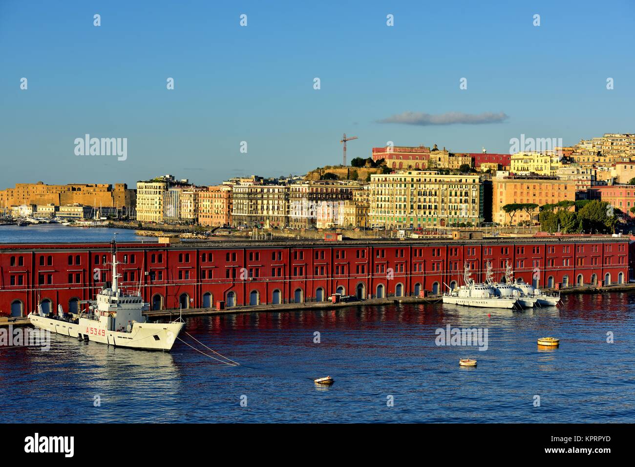 Gorgona Klasse A5729 - Caprera in Neapel, Italien im September 2017 Stockfoto