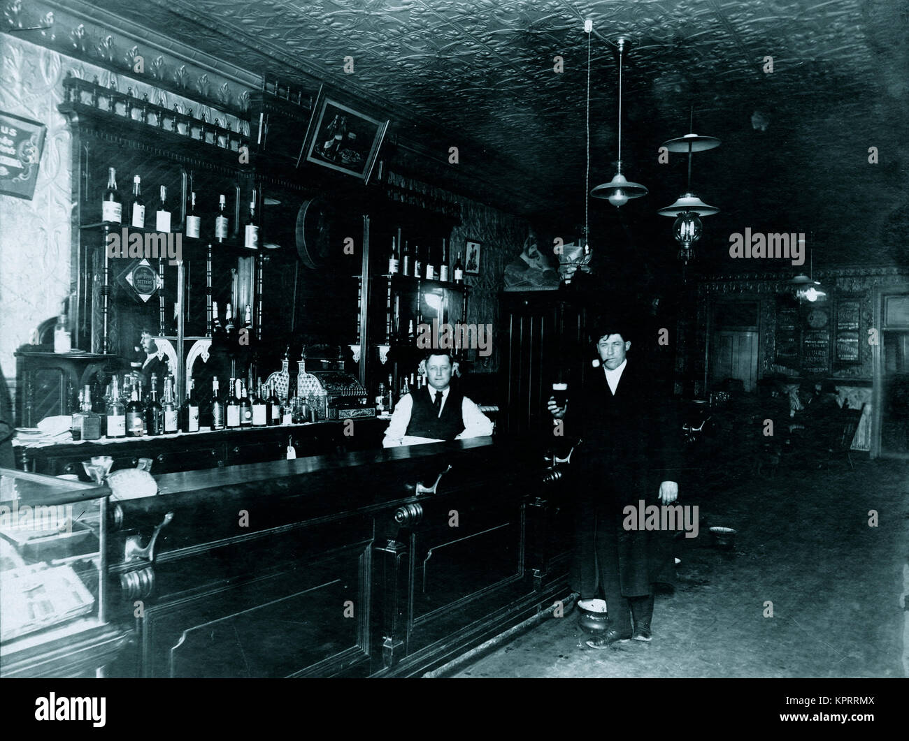'S Saloon 1890 Stockfoto