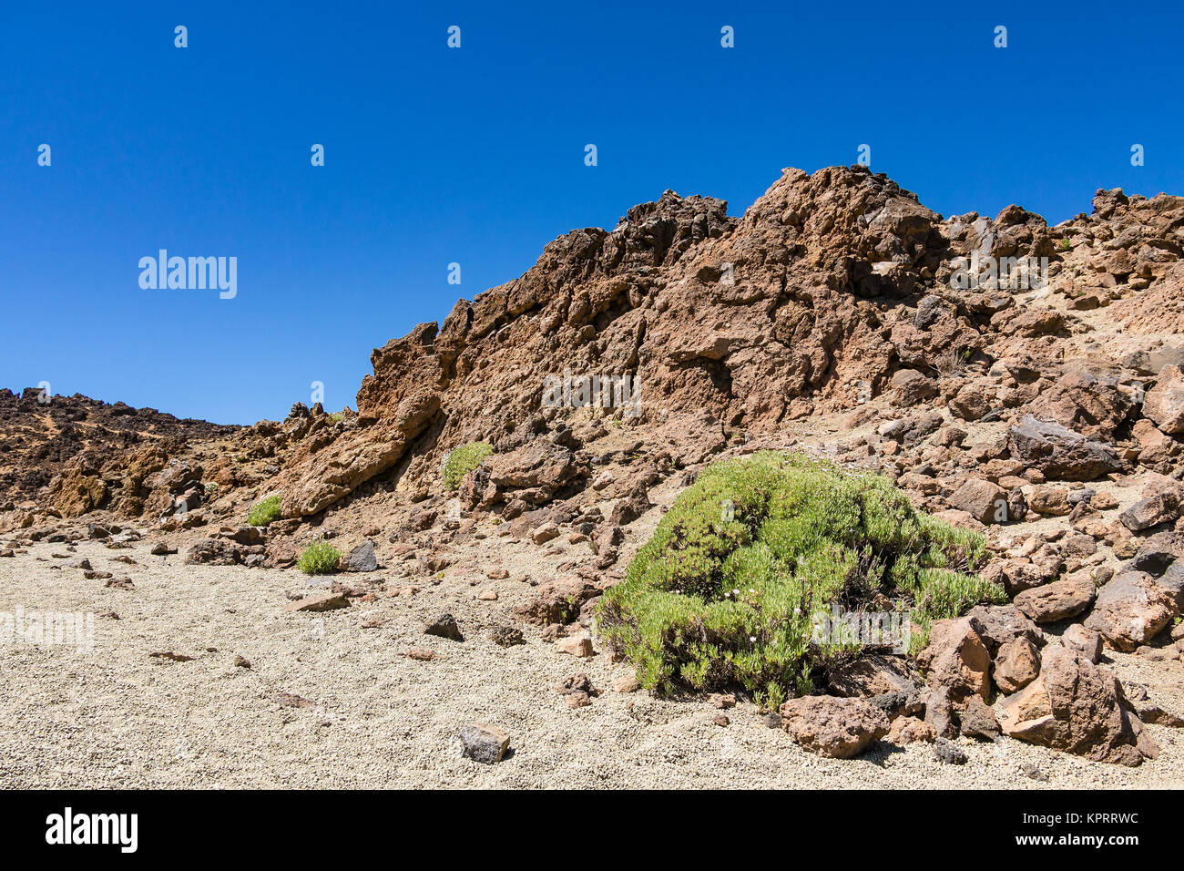 Landschaft auf der Kanarischen Insel Teneriffa Stockfoto