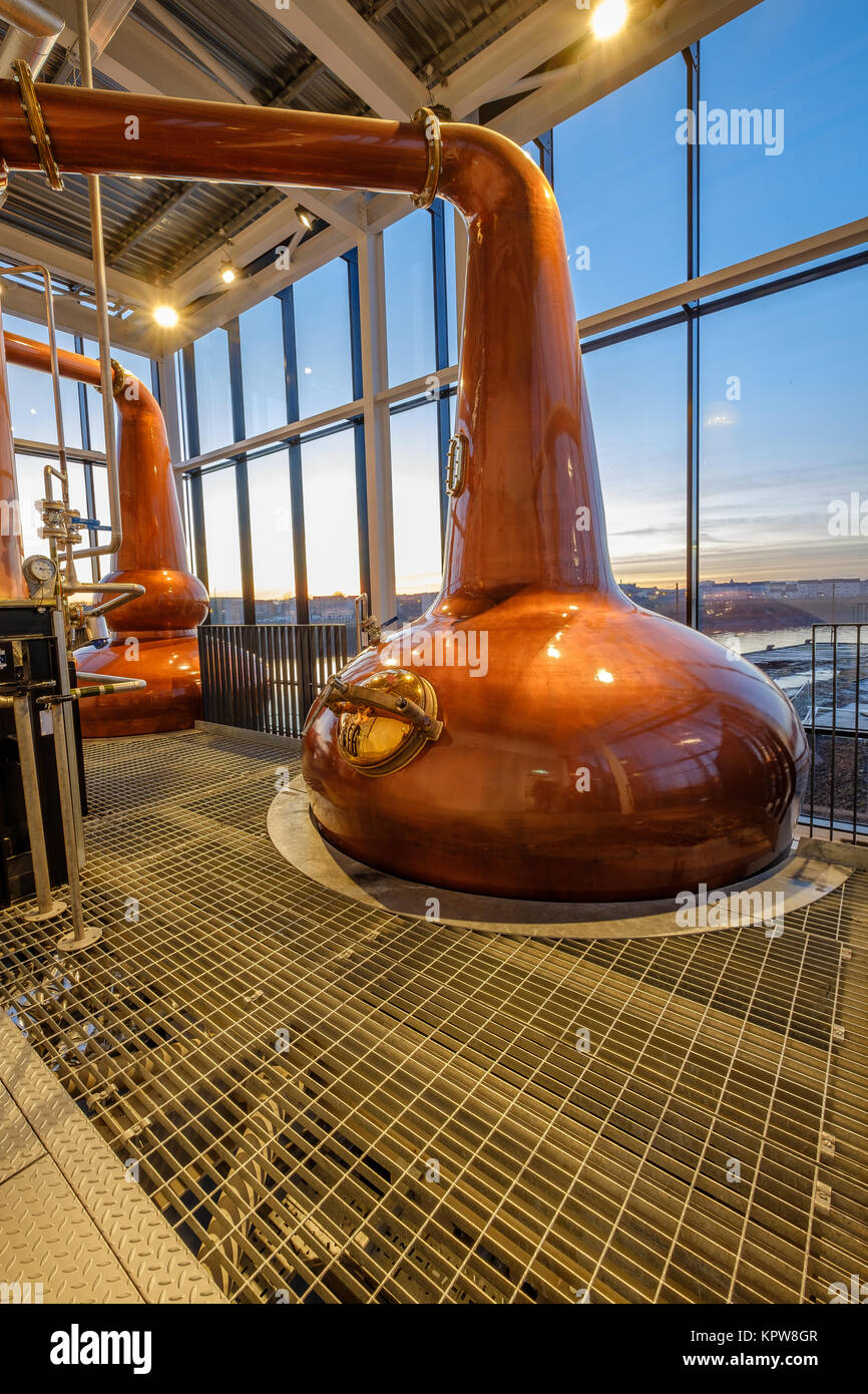Clydeside Distillery blandnoch Inn Glasgow, Schottland Stockfoto