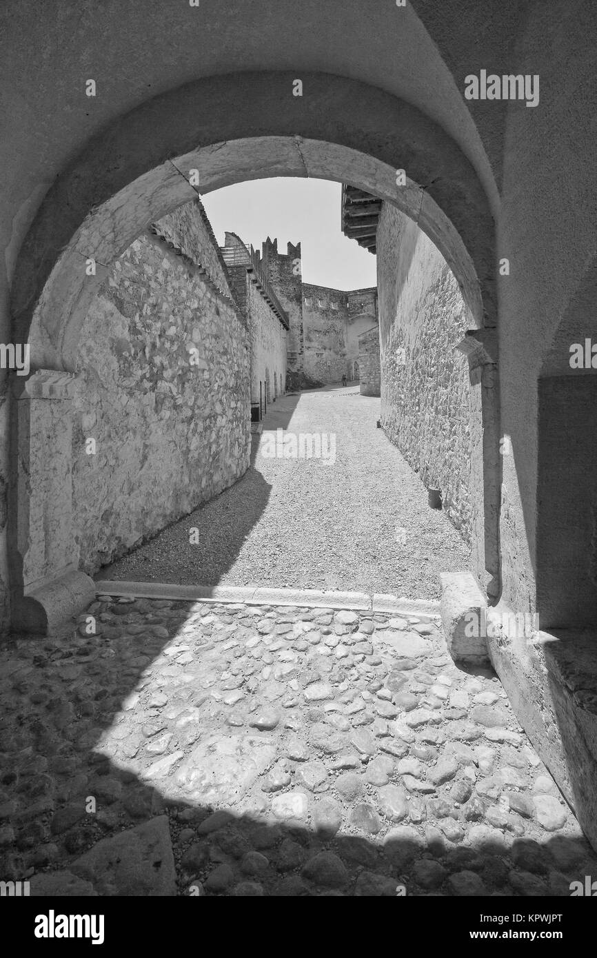 Burg Beseno in Rovereto Stockfoto