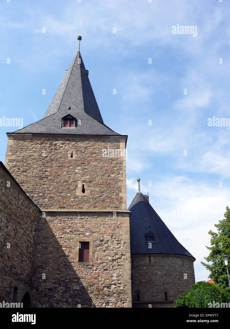 Breites Tor in Goslar Stockfoto