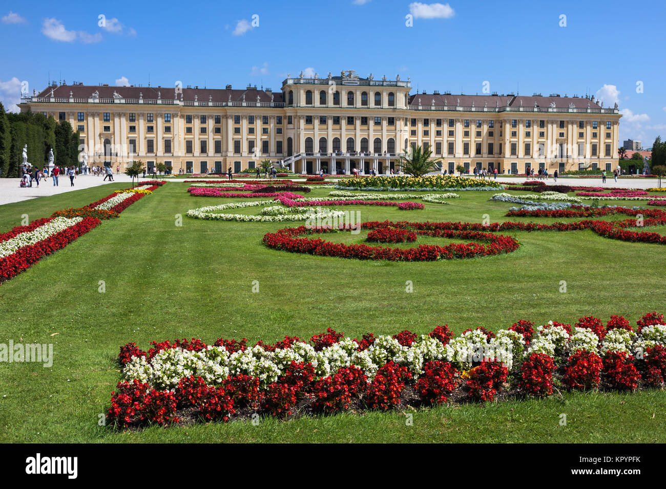Schloss Schönbrunn, Imperial Sommer barocken Residenz und Garten, Stadt ...