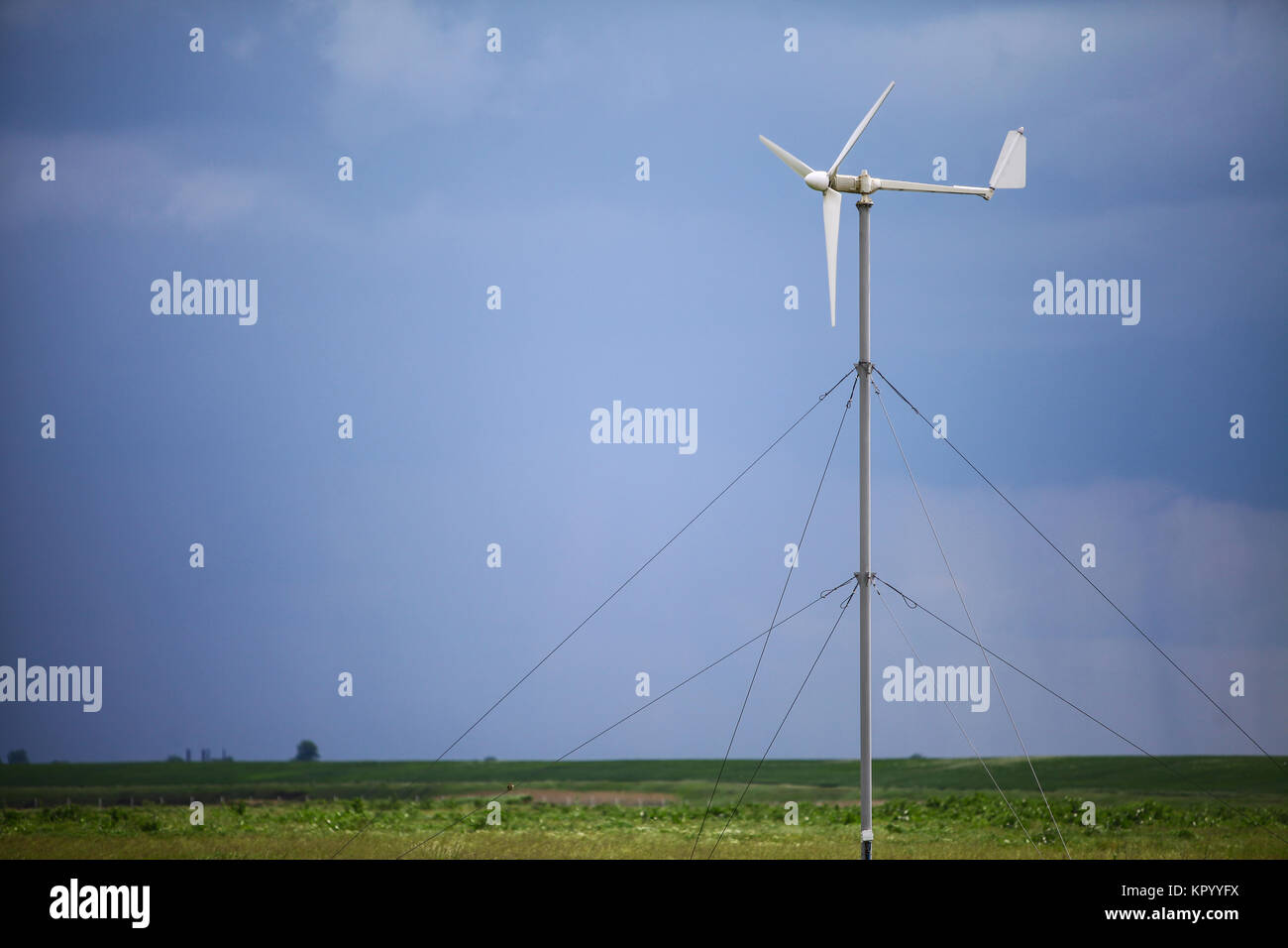 Windfahne Bild Stockfoto