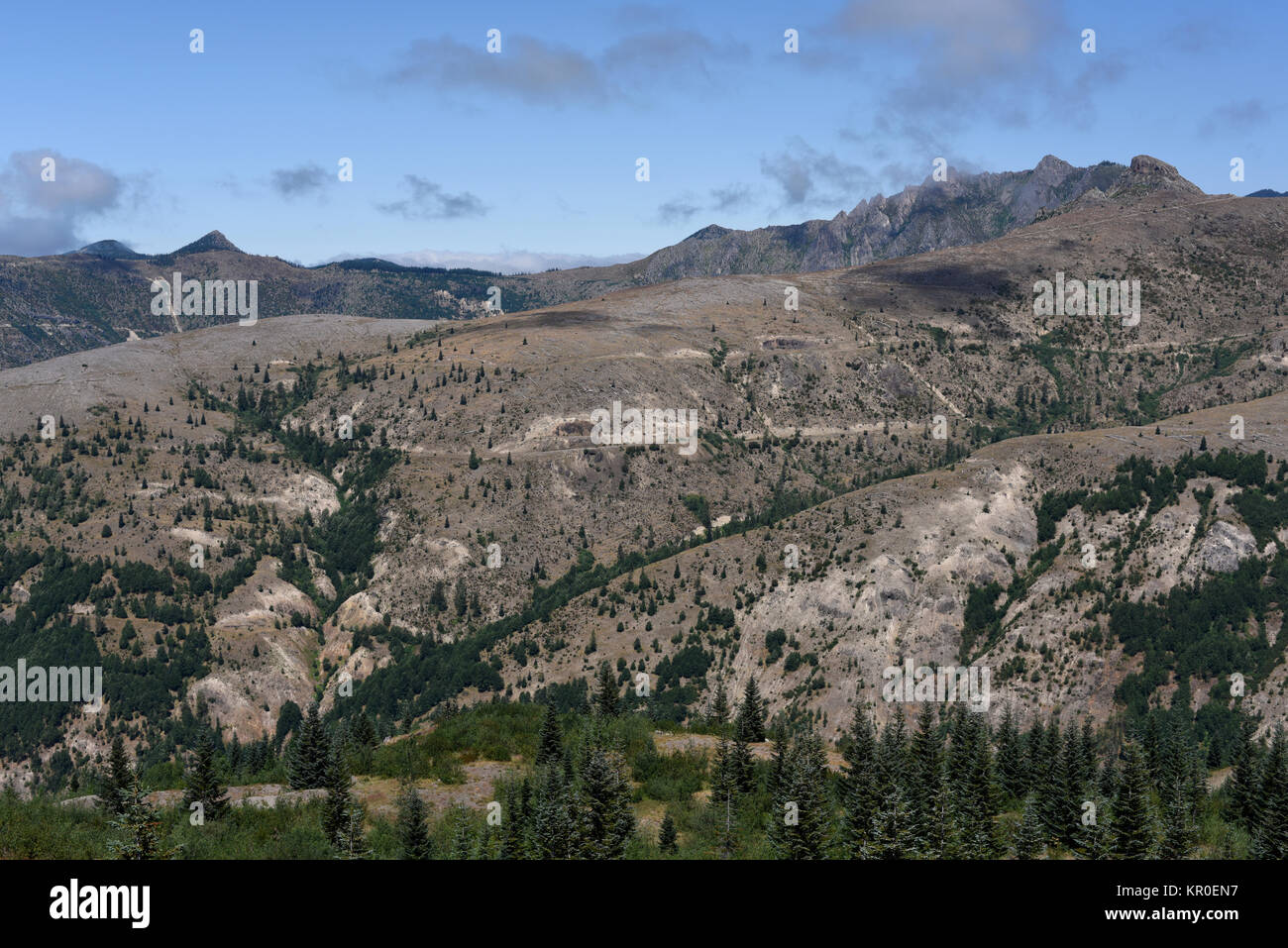 Der Vulkan Mount St. Helens im Staat Washington, USA Stockfoto