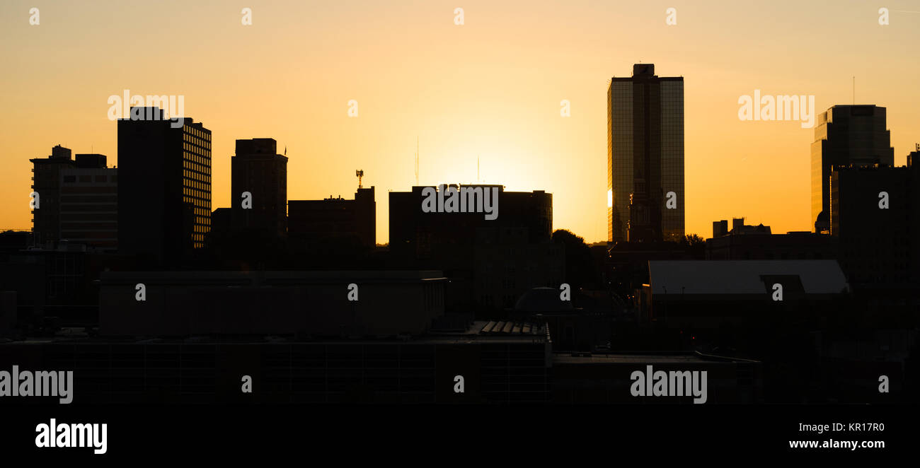 Sunrise Gebäude Downtown Skyline der Stadt Knoxville Tennessee United States Stockfoto