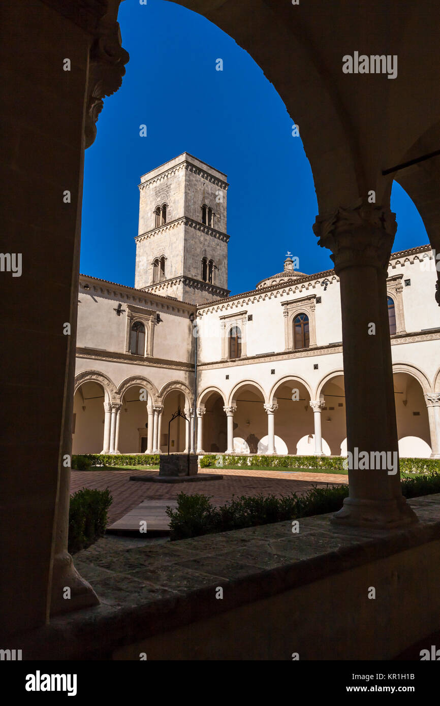 Abtei San Michele Arcangelo, Montescaglioso, Basilicata, Italien 12. Stockfoto