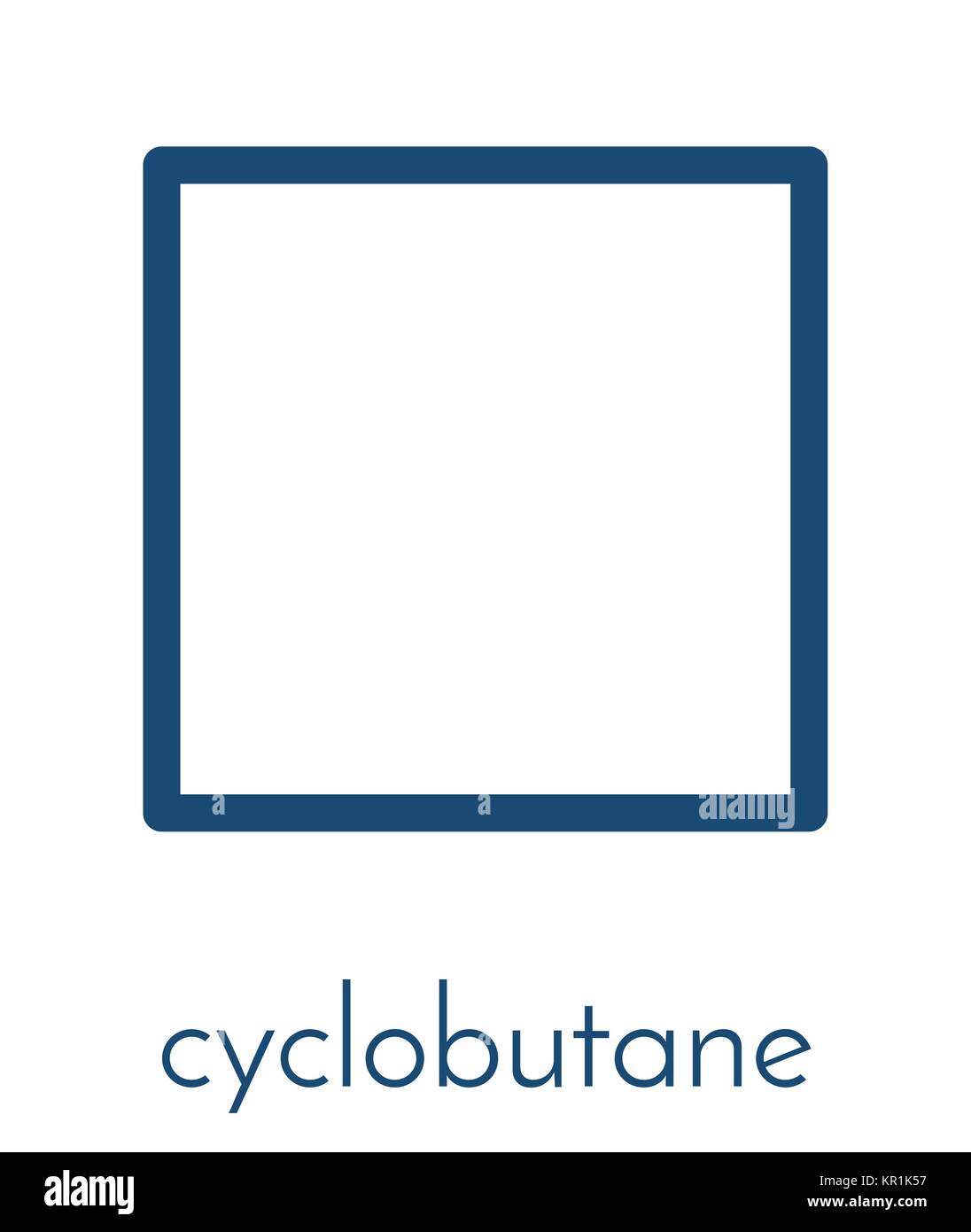 Cyclobutanpyrimidin zyklischen Alkan (cycloalkane) Molekül