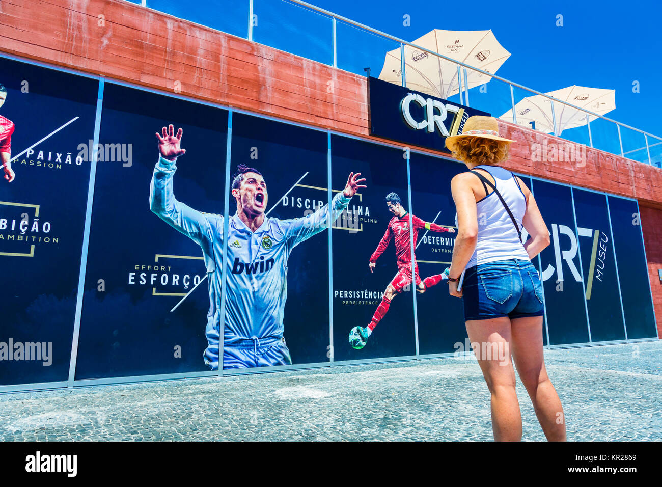 Cristiano Ronaldo Museum. Stockfoto