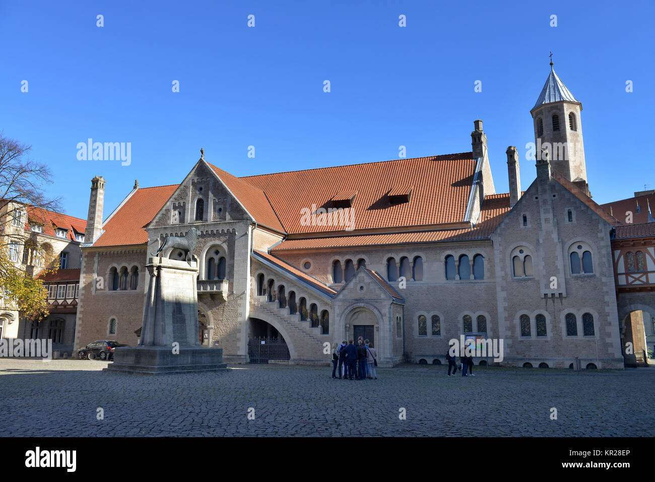 Schloss, Burg Dankwarderode, Braunschweig, Niedersachsen, Deutschland, Burg Dankwarderode, Burgplatz, Braunschweig, Niedersachsen, Deutschland Stockfoto