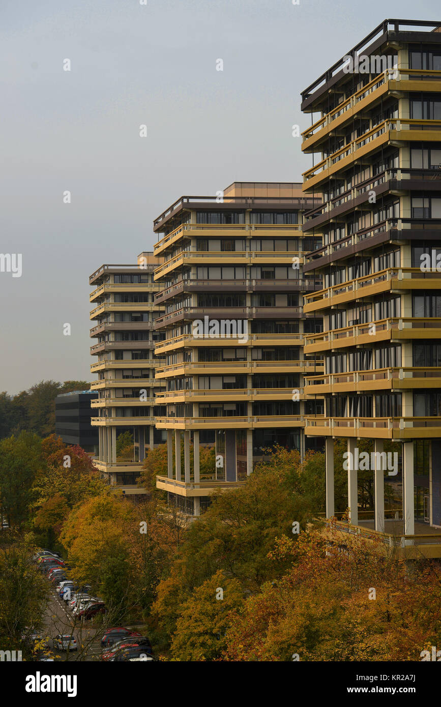 Gebäude Zeile G, Ruhr-Universität, Bochum, Nordrhein-Westfalen, Deutschland, Gebaeudereihe G, Ruhr-Universitaet,, 92660 Stockfoto