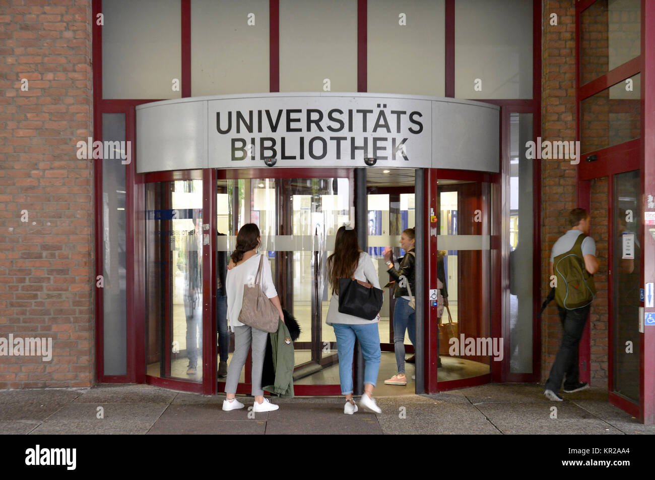 Universitätsbibliothek, Ruhr-Universität, Bochum, Nordrhein-Westfalen, Deutschland, Universitaetsbibliothek, Ruhr-Universitaet, Baden-Württemberg, Deutsch Stockfoto