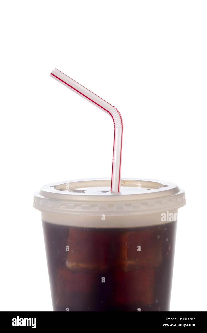 Soda am Cup Stockfoto