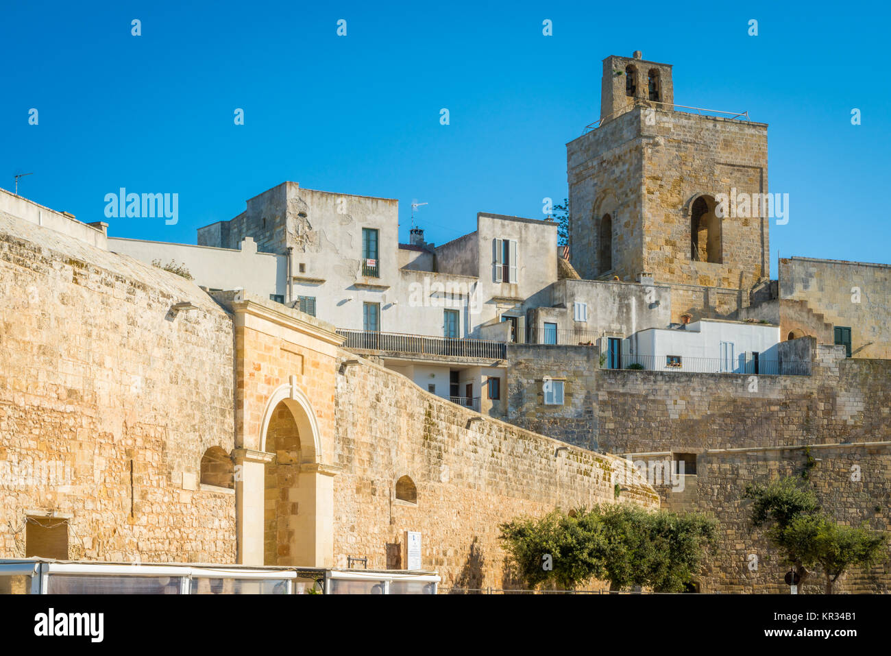 Otranto, Provinz Lecce auf der Halbinsel Salento, Apulien, Italien. Stockfoto