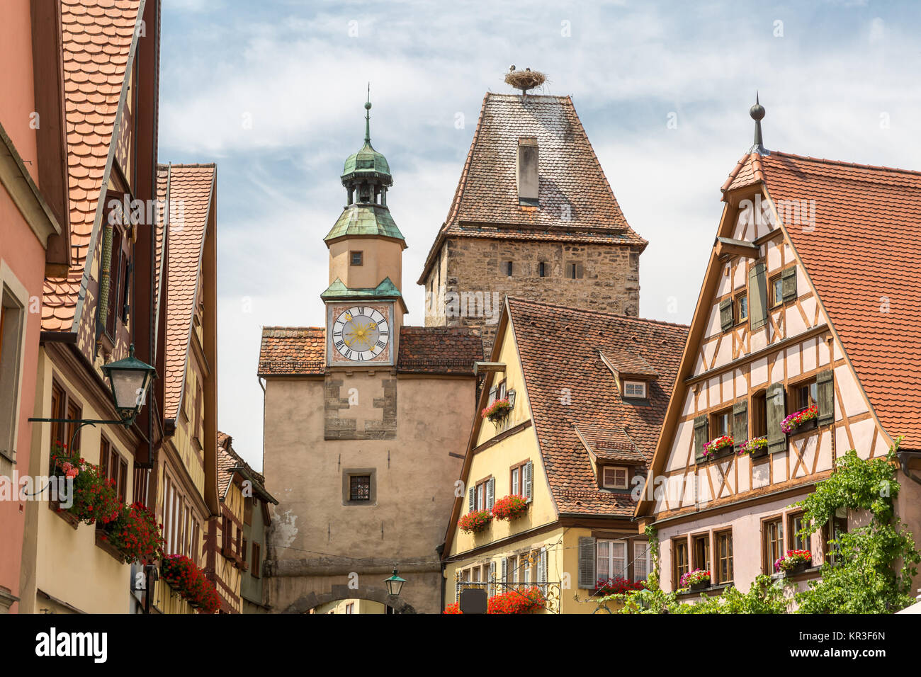 Rothenburg Ob der Tauber Stockfoto