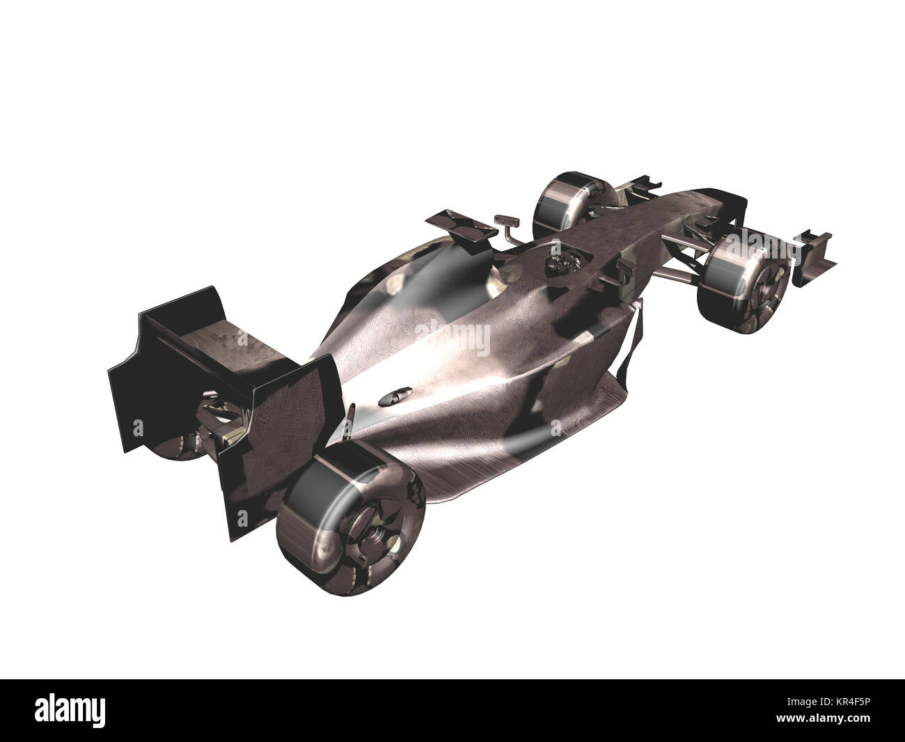 Rennwagen Formel 1 veröffentlicht Stockfoto