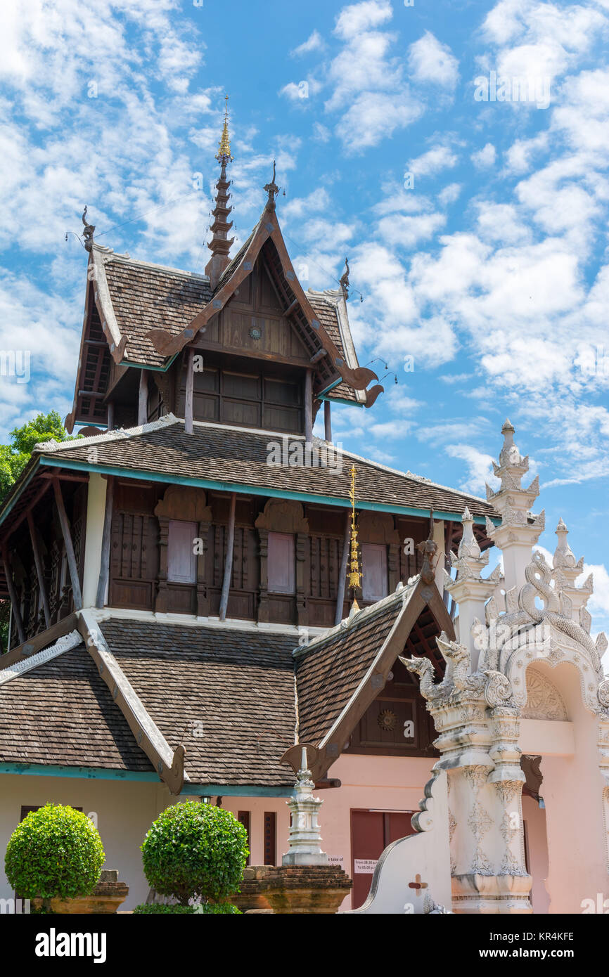 Wat Chedi Luang in Chiang Mai, Thailand Stockfoto