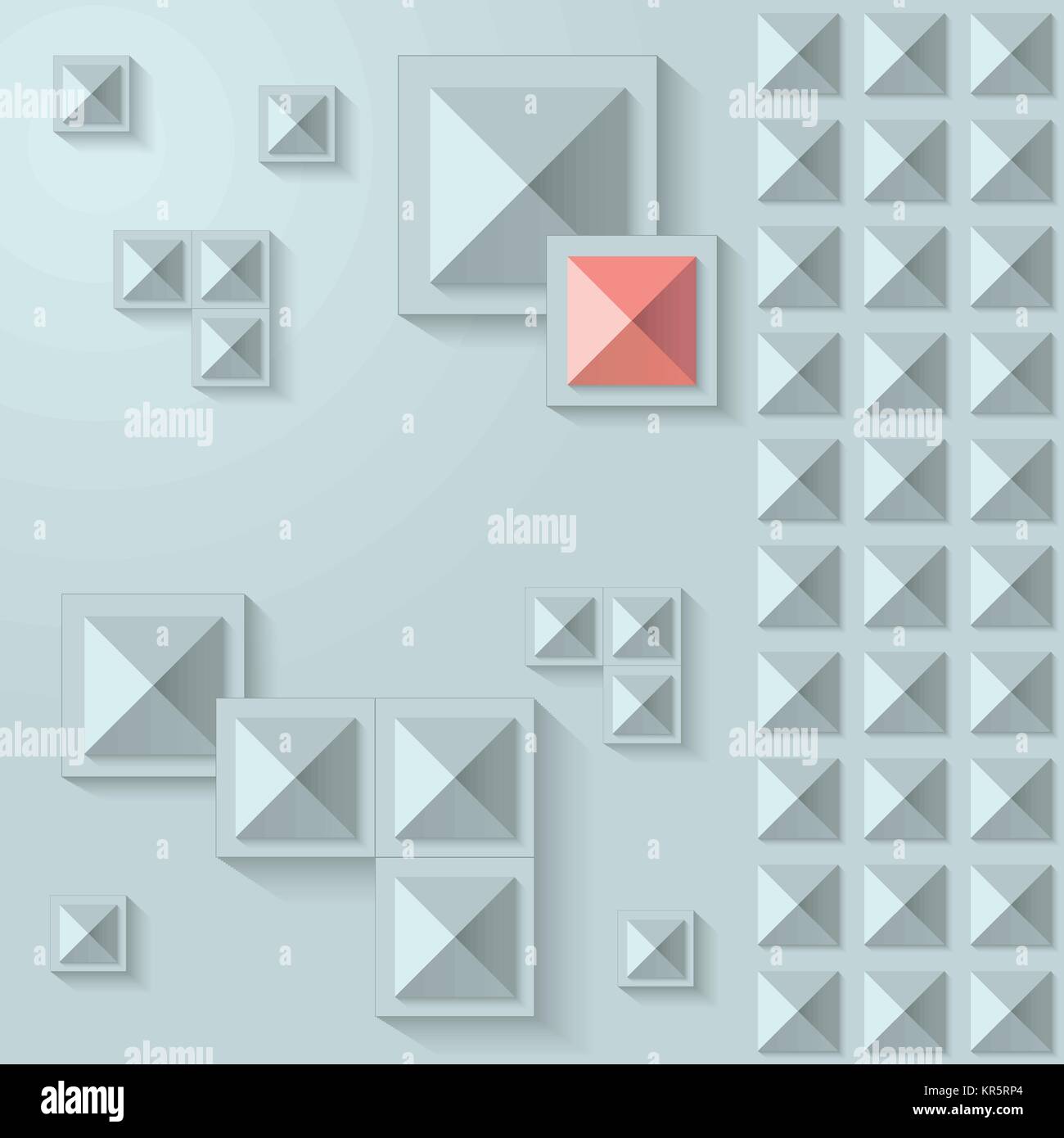 Abstract vector Geometrie eingerichtet. Stock Vektor