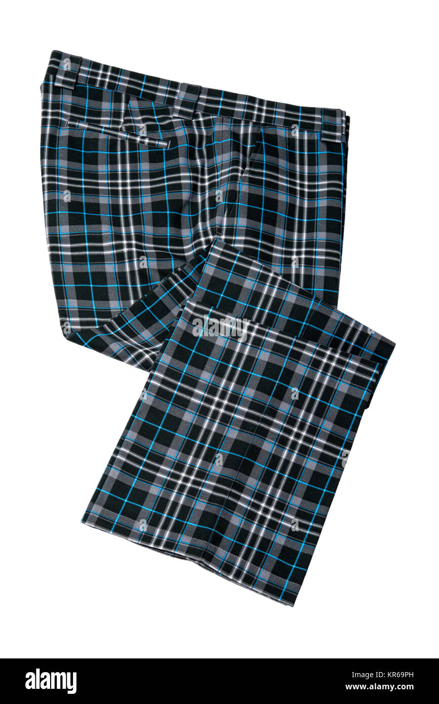 Golf Schottland Hosen Hosen für den Mann Stockfoto
