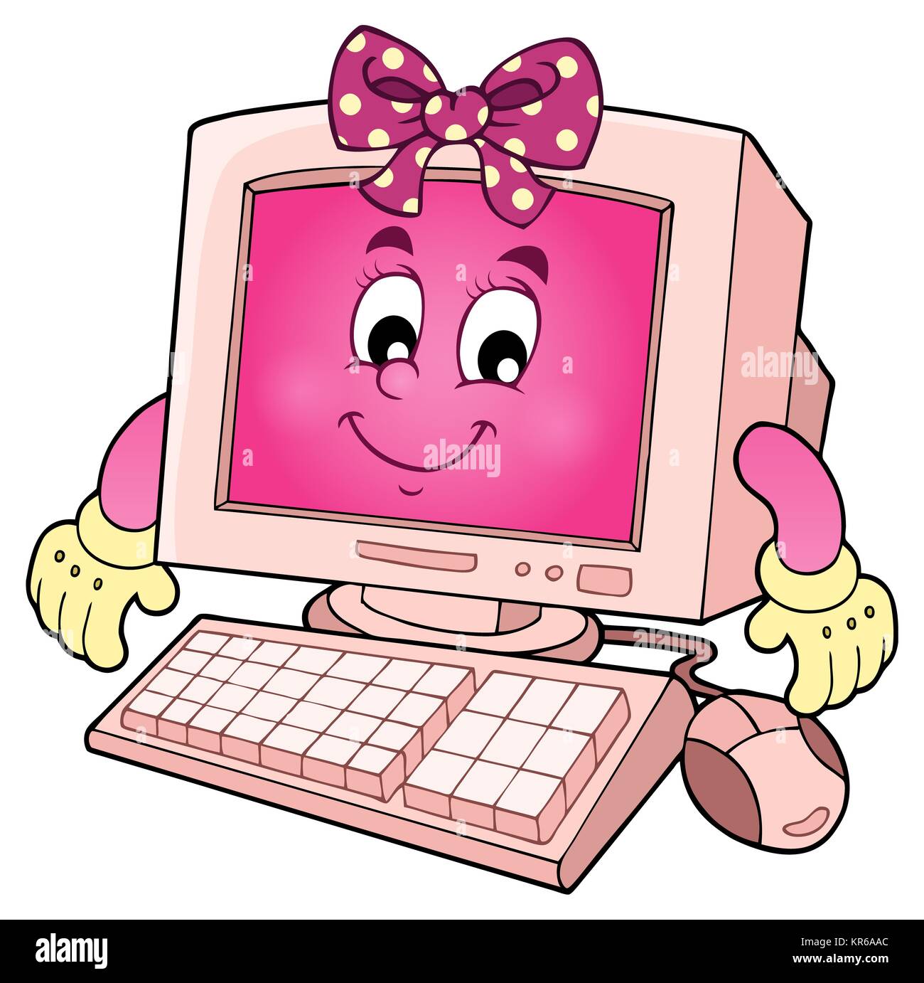 Computer Thema Bild 3 Stockfoto