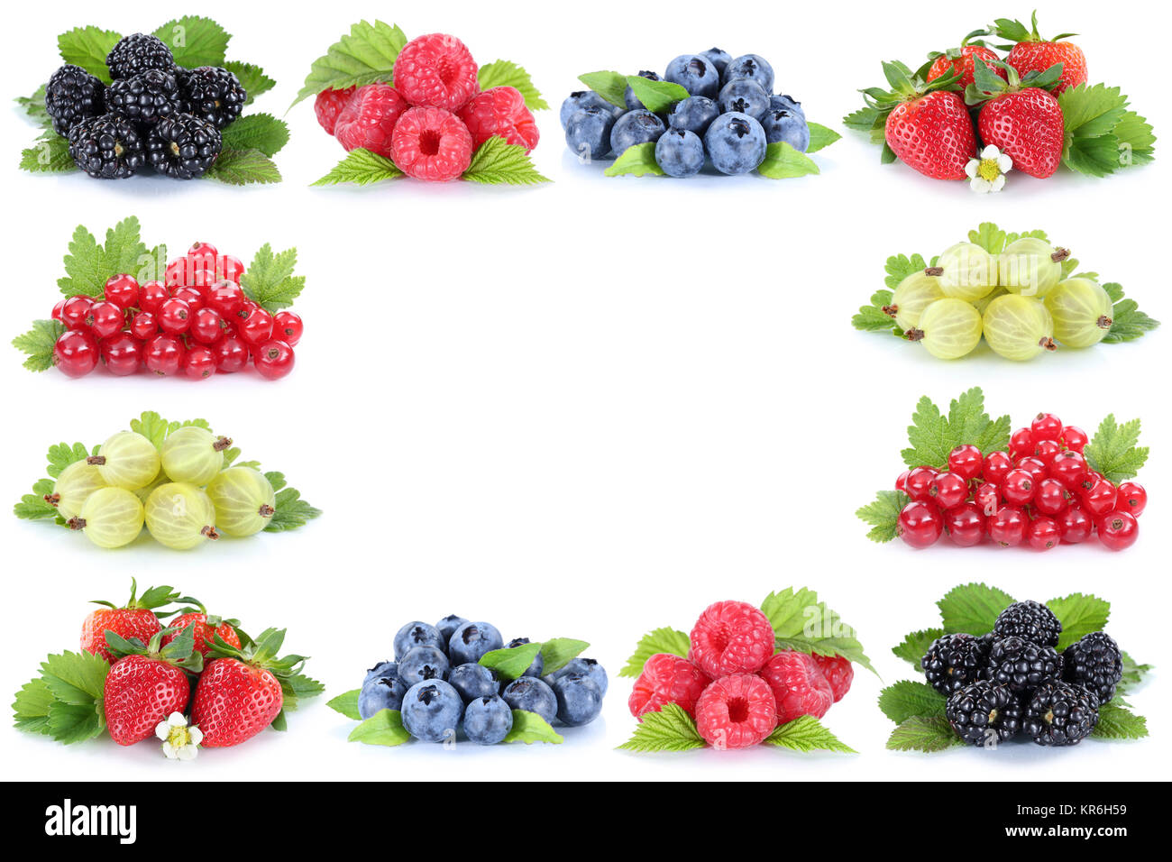 Beeren Erdbeeren Heidelbeeren Himbeeren Johannisbeeren Früchte copy