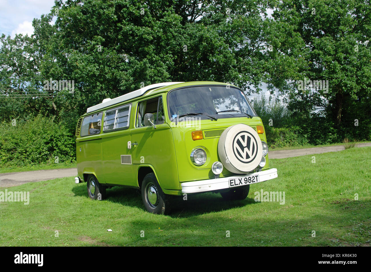 1979 VW Wohnmobil Stockfoto