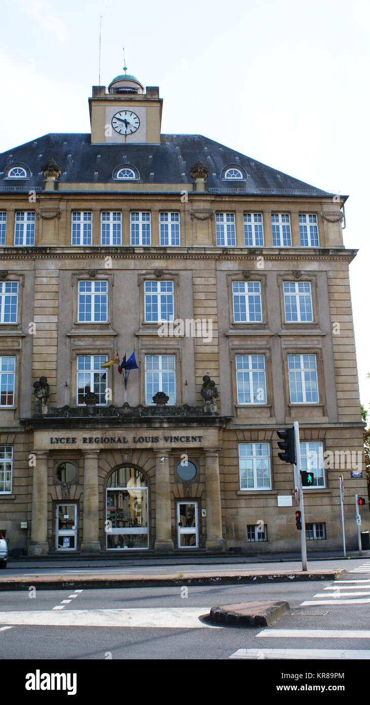 Urlaub in Frankreich, Metz Stadt Stockfoto