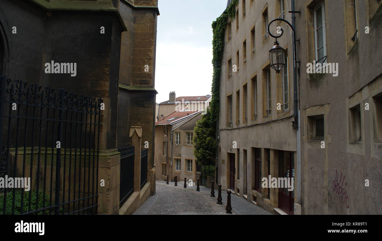 Urlaub in Frankreich, Metz Stadt Stockfoto
