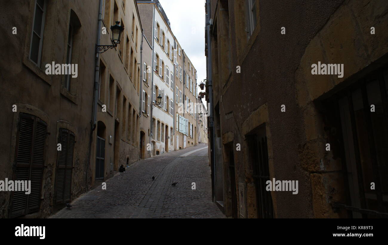 Urlaub in Frankreich, Metz Stadt Stockfoto