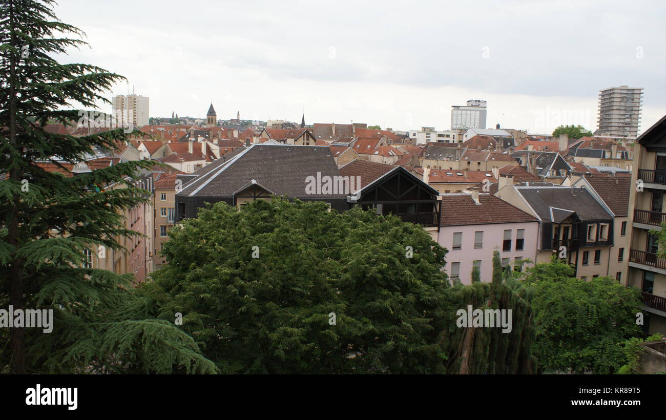 Urlaub in Frankreich, Metz Stadt Stockfoto