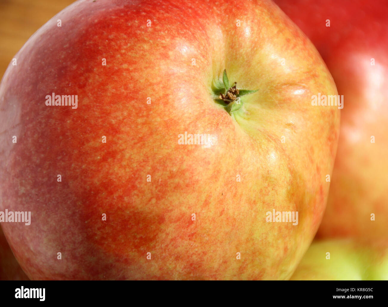 Ein Apfel am Tag...... Stockfoto