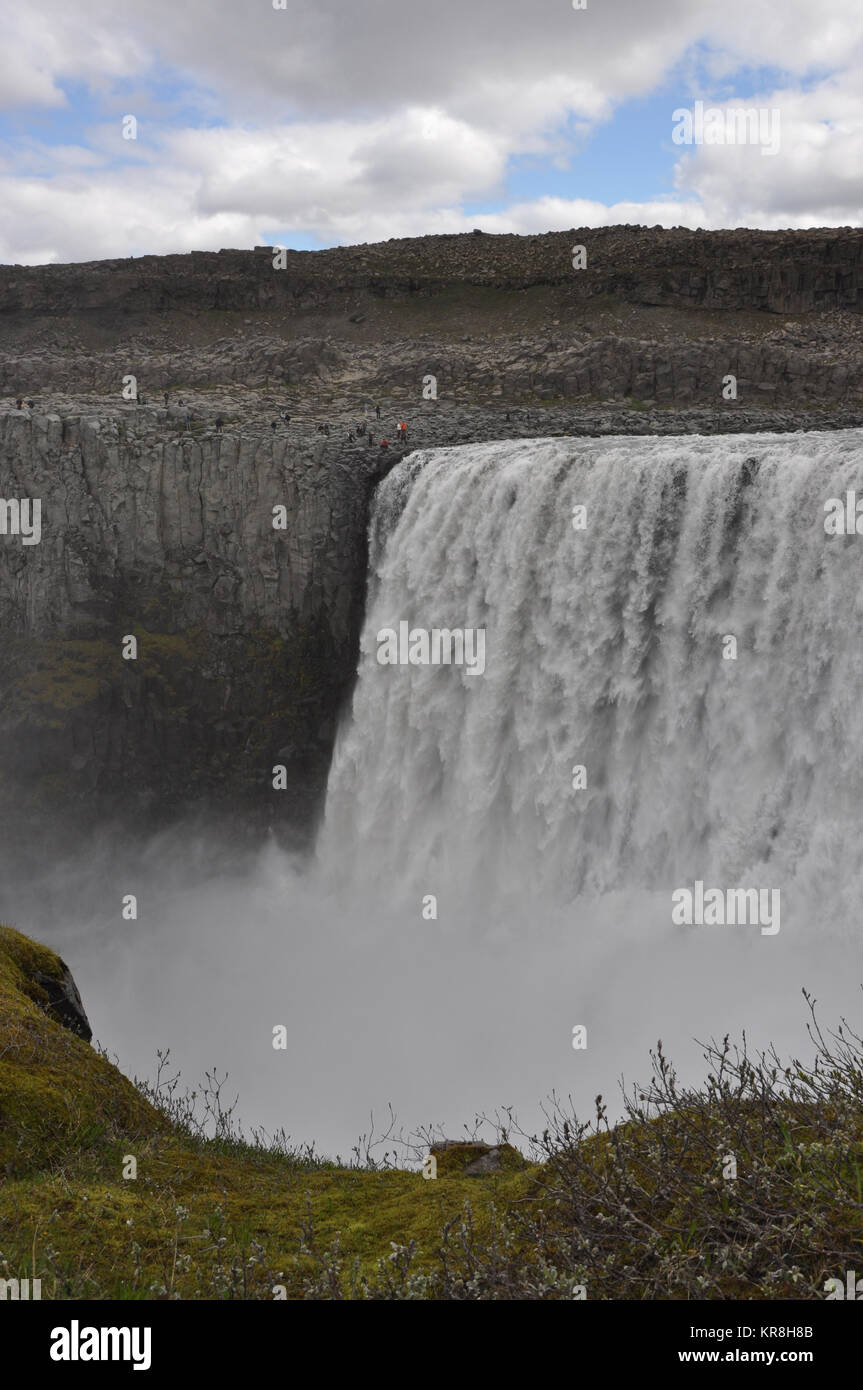 Dettifoss, Island Stockfoto