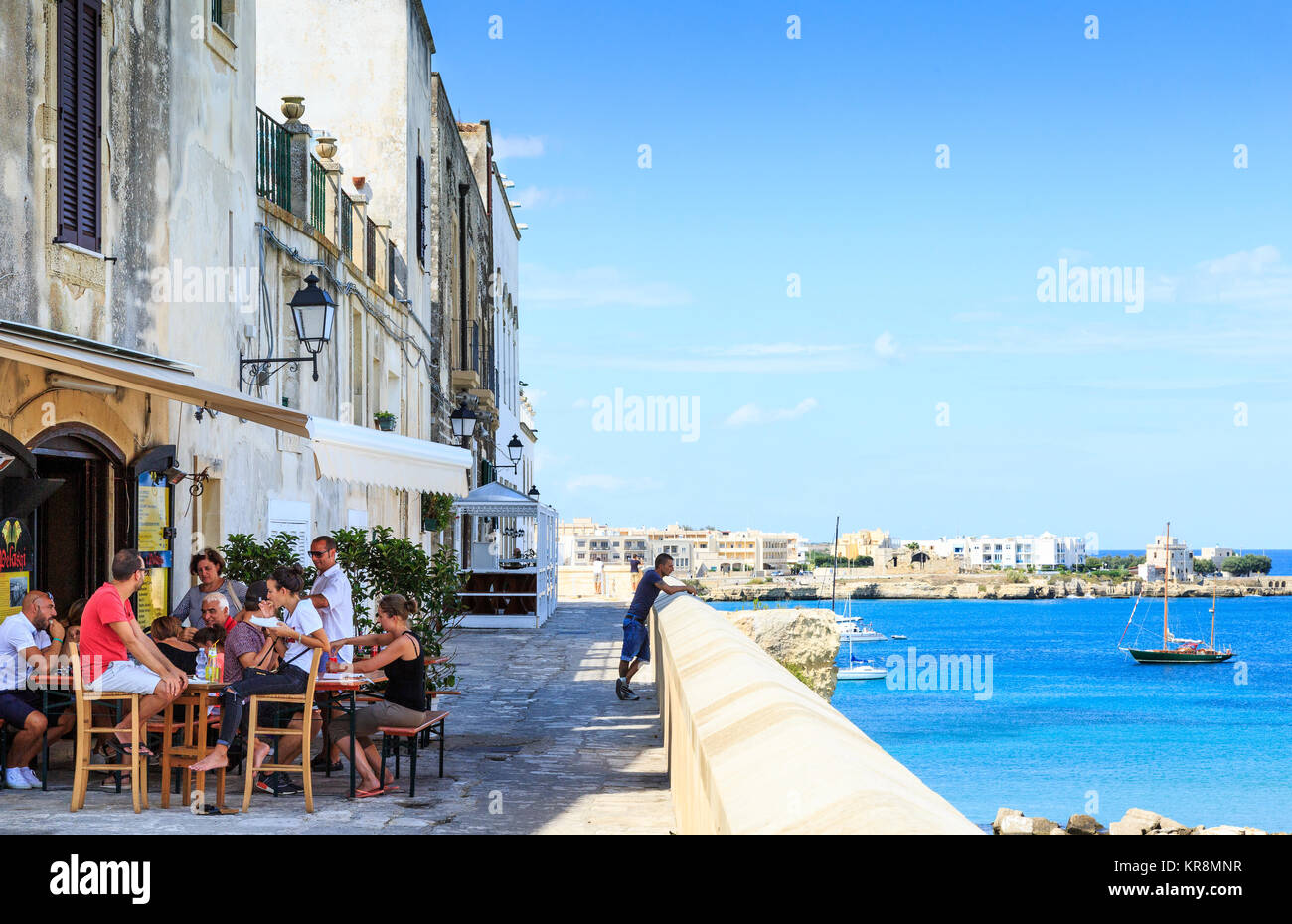 Otranto, Apulien, Italien Stockfoto