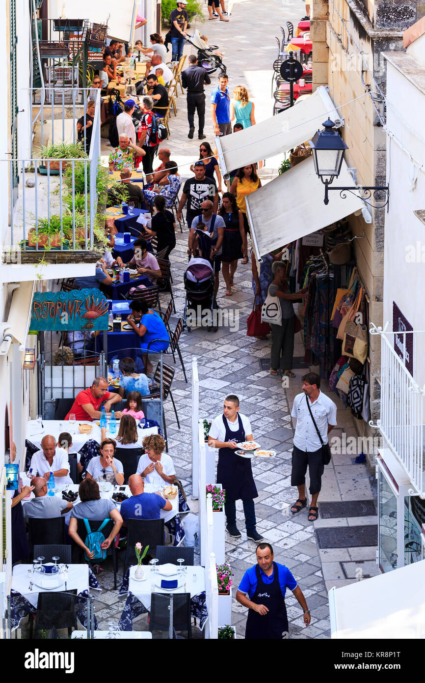 Otranto, Apulien, Italien Stockfoto