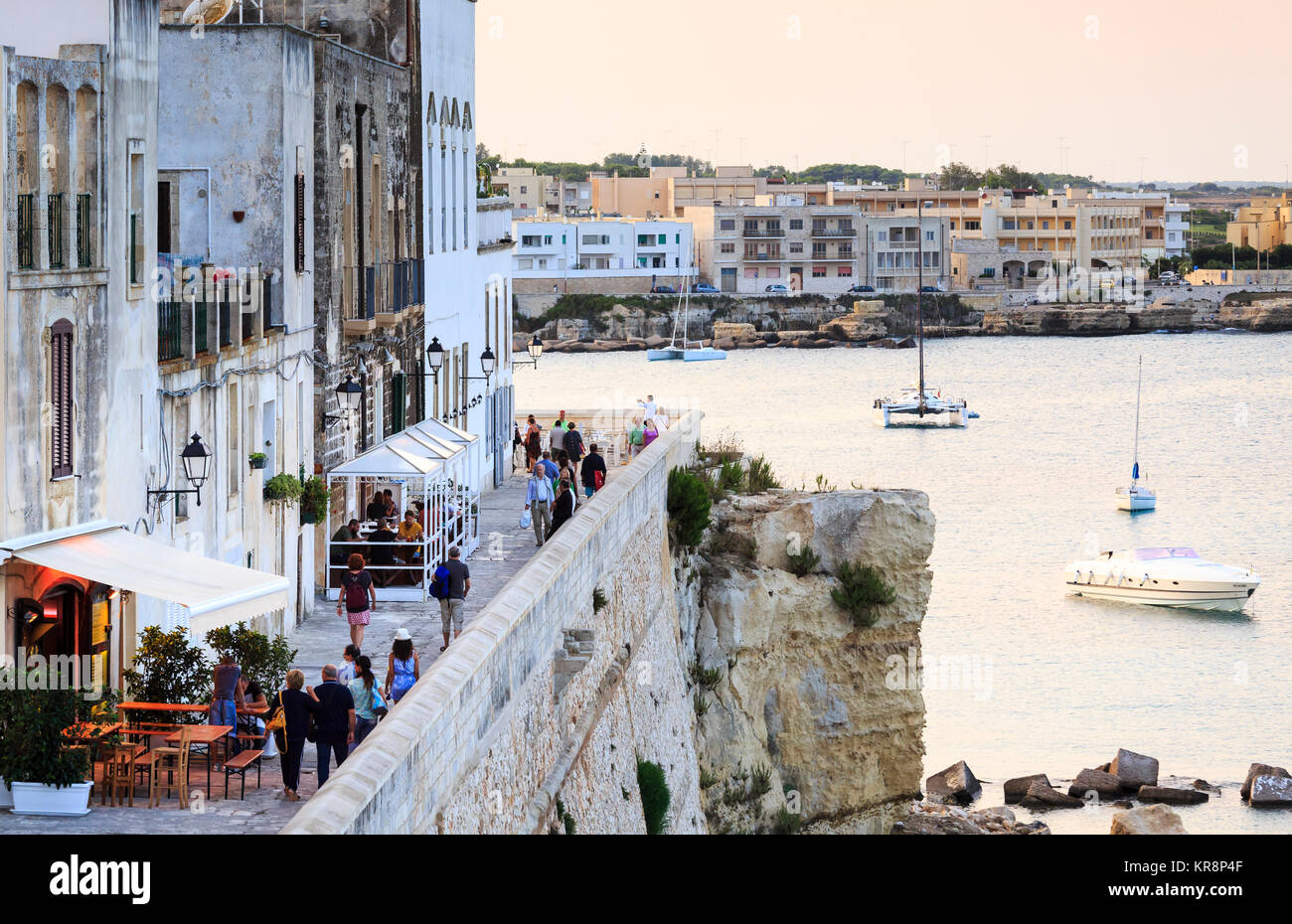 Otranto, Apulien, Italien Stockfoto