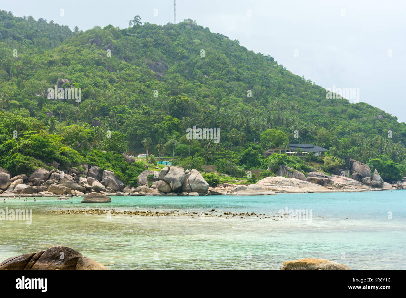 Crystal Bay, Silver Beach Beach View Stockfoto