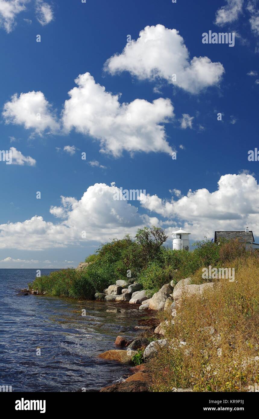 Leuchtturm Strukkamphuk, Insel Fehmarn Stockfoto