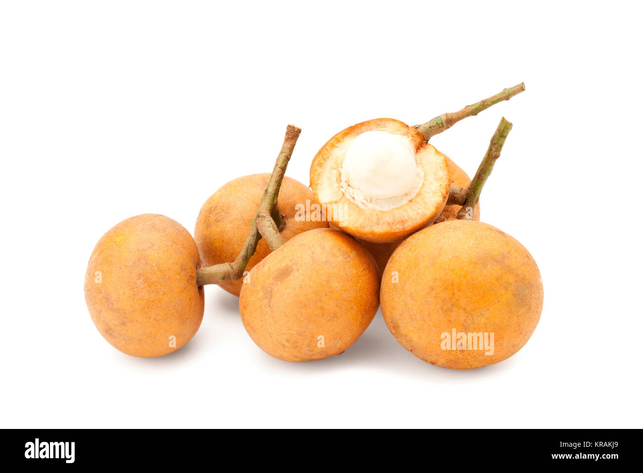 Baccaurea macrocarpa Obst Stockfoto