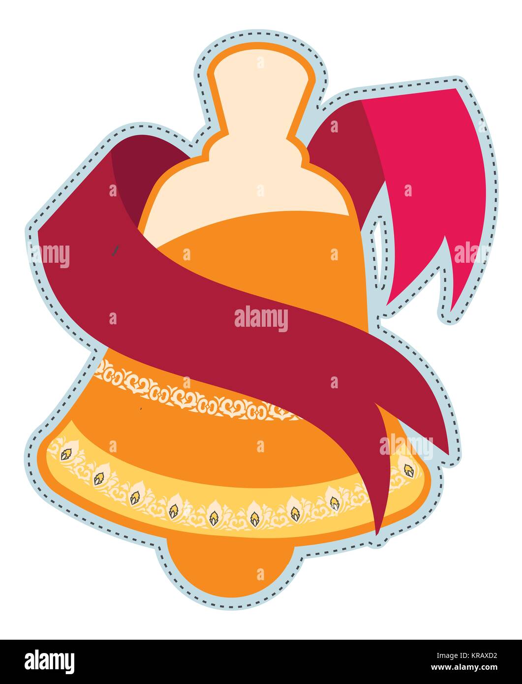 Christmas Bell Stockfoto