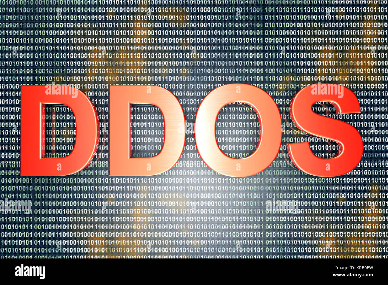 Dos Denial Of Service Angriff Fragmentation Flood Wurde Entdeckt Denial of service angriff -Fotos und -Bildmaterial in hoher Auflösung